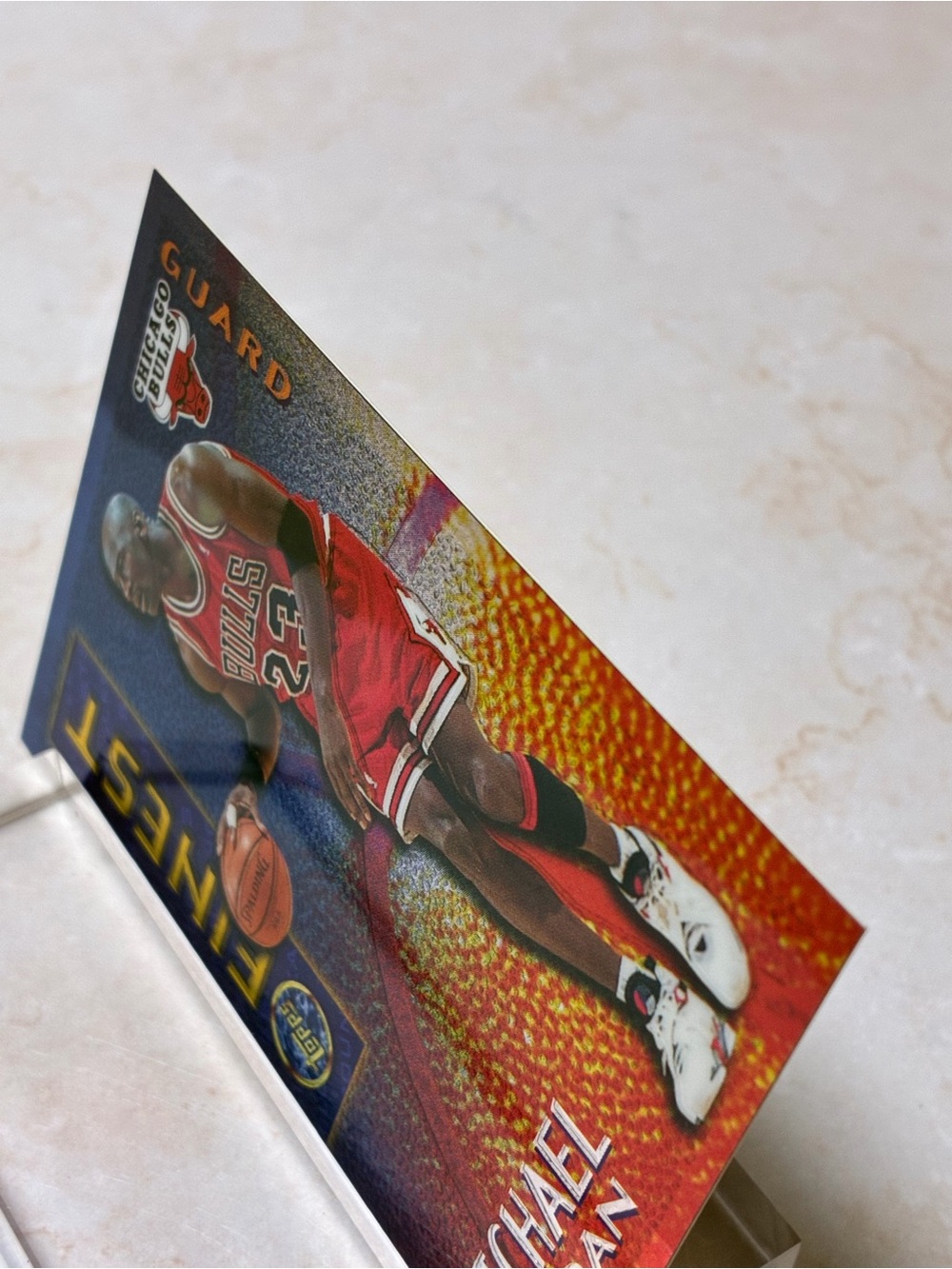 SOLD!!   Michael Jordan Chicago Bulls Topps Finest Mystery #M1 - Picture 4 of 7